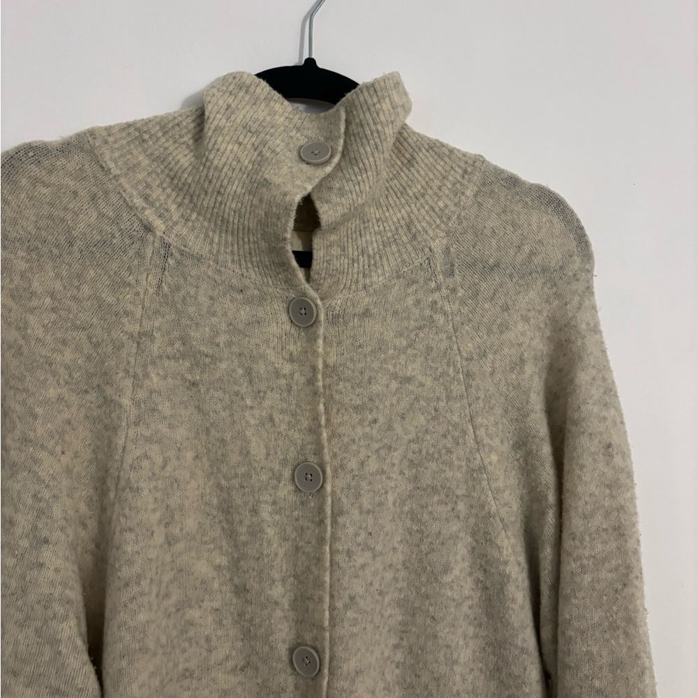 The Group Babaton Long Funnel Neck Cardigan